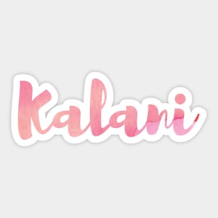 Kalani Sticker